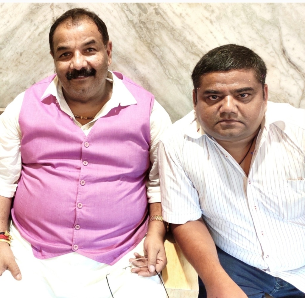 महेश त्रिवेदी जी के साथ शिष्टाचार भेंट